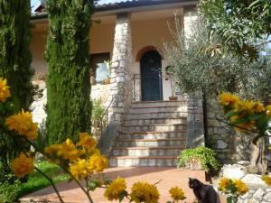 A garden outside Locanda Fuoriporta