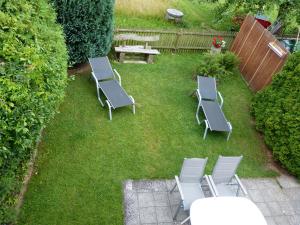 Ein Garten an der Unterkunft Ferienhaus Krawulski