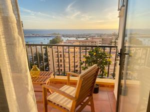 Balkón nebo terasa v ubytování OHLALIFE! ACHACAY 8 playa los cristianos