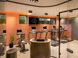 A television and/or entertainment centre at The Emporium Hotel Plovdiv - MGallery Collection