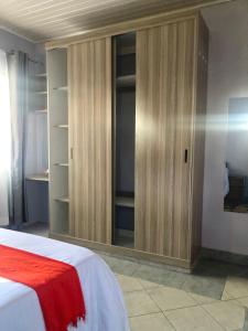 Postel nebo postele na pokoji v ubytování Shinesky Guest House