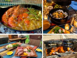 Essen auf dem Campingplatz oder in der Nähe