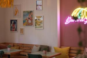 Banana Garden La Palma的休息区