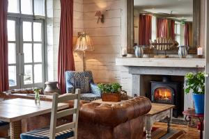 St Mawes Hotel的休息区