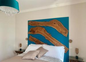 Postel nebo postele na pokoji v ubytování Agriturismo Violati