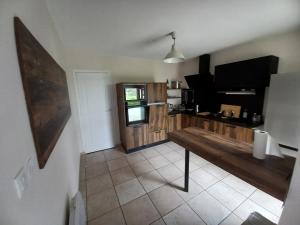 Η κουζίνα ή μικρή κουζίνα στο Maison bord de mer +12 φωτογραφίες