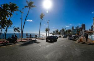 En generel havudsigt eller havudsigten taget fra lejligheden