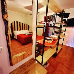 Postel nebo postele na pokoji v ubytování Agriturismo Violati
