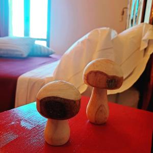 Postel nebo postele na pokoji v ubytování Agriturismo Violati