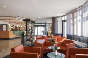 Posezení v ubytování IntercityHotel Freiburg