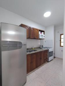 Η κουζίνα ή μικρή κουζίνα στο Brisas Patagónicas