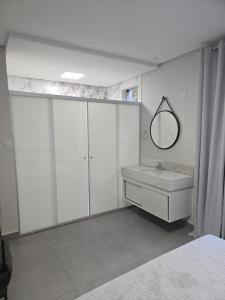 Postel nebo postele na pokoji v ubytování AR Pousada