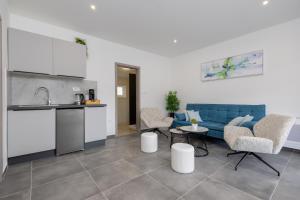 Η κουζίνα ή μικρή κουζίνα στο Holiday home Marin