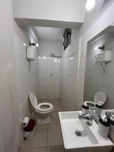Ванная комната в Hotel Herrera
