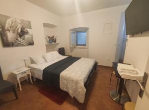 TV a/nebo společenská místnost v ubytování Viola rooms