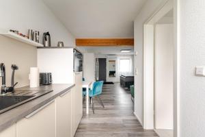 Dapur atau dapur kecil di Luxus Appartement Motel Ambiente 3