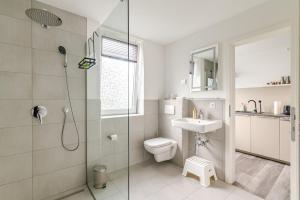 Bilik mandi di Luxus Appartement Motel Ambiente 3