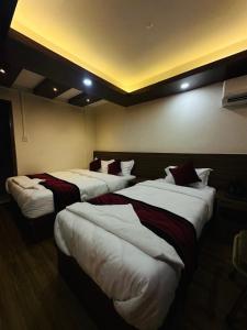 Letto o letti in una camera di Lazimpat Boutique Hotel