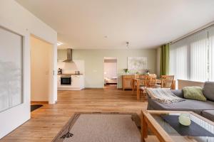 Η κουζίνα ή μικρή κουζίνα στο Ferienhaus Dunklau