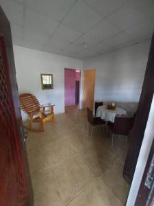 Posezení v ubytování Casa en David