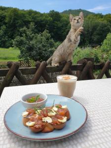 Jedlo v ubytovaní bed & breakfast alebo blízkom okolí