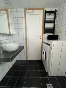 Koupelna v ubytování Lovely Studio Apartment