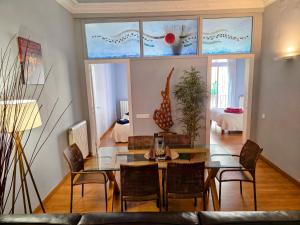 Posezení v ubytování Luxury Central Apartment