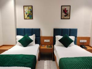Hotel Royal Park客房内的一张或多张床位