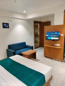 Hotel Royal Park客房内的一张或多张床位