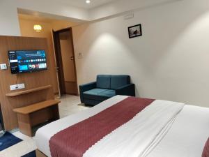 Hotel Royal Park客房内的一张或多张床位