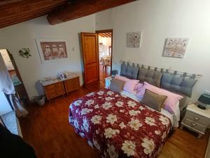 Postel nebo postele na pokoji v ubytování Alloggio Turistico di Patrizia