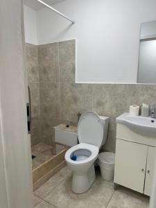 Bilik mandi di Apartamente 9 Teo Băile Felix Nr1