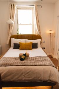 Кровать или кровати в номере Croke park apartment +10 фотографий