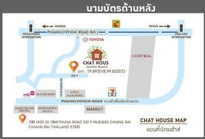 Certificato, attestato, insegna o altro documento esposto da Chat House Soi 18 Mithuna Chiangrai