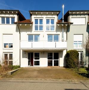an image of a white house at Haus Anna&Lisa in Lauchringen