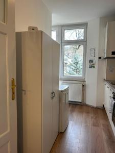 Kuchyň nebo kuchyňský kout v ubytování Monteurwohnung Burchard I Rosenau - Platz für 6 Personen