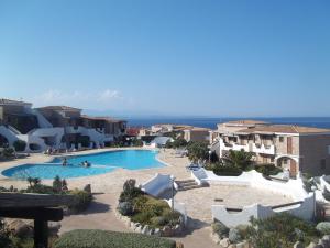 a view of a swimming pool at a resort at Case Vacanza Castello di Gallura in Santa Teresa Gallura +3 photos