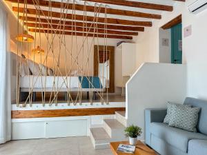 Posezení v ubytování Moona Hostal Altea