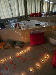 Restaurace v ubytování Refúgio Romântico com Pet Friendly 38min de ÁGUAS CLARAS BRASÍLIA + 81 fotografií