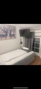 Katil atau katil-katil dalam bilik di Lindis Hotel
