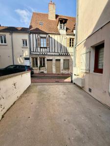 Bygningen som lejligheden ligger i