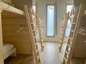 Minimal Hostel Kreuzberg客房内的一张或多张床位
