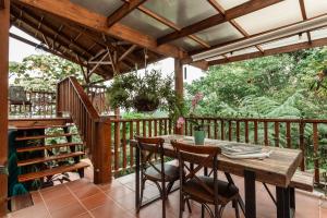 Balkón nebo terasa v ubytování Tominejo Ecolodge - Casas en los árboles