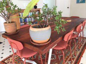 Knihovna v bed and breakfast
