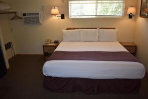 Posteľ alebo postele v izbe v ubytovaní Lazy J Ranch Motel