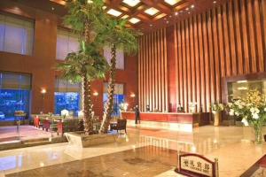 深圳国际会展中心凯嘉酒店-Shenzhen Kaijia Hotel-Shenzhen-World的休息区