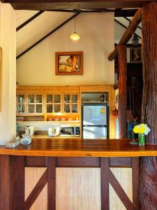 Kuchyň nebo kuchyňský kout v ubytování Baan View Doi - Mountain Retreat + 18 fotografií