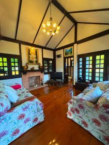 Posezení v ubytování Baan View Doi - Mountain Retreat