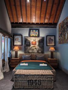 Posezení v ubytování Astuti Gallery Homestay + 37 fotografií