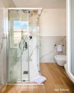 Ένα μπάνιο στο AMAMARE Apartments